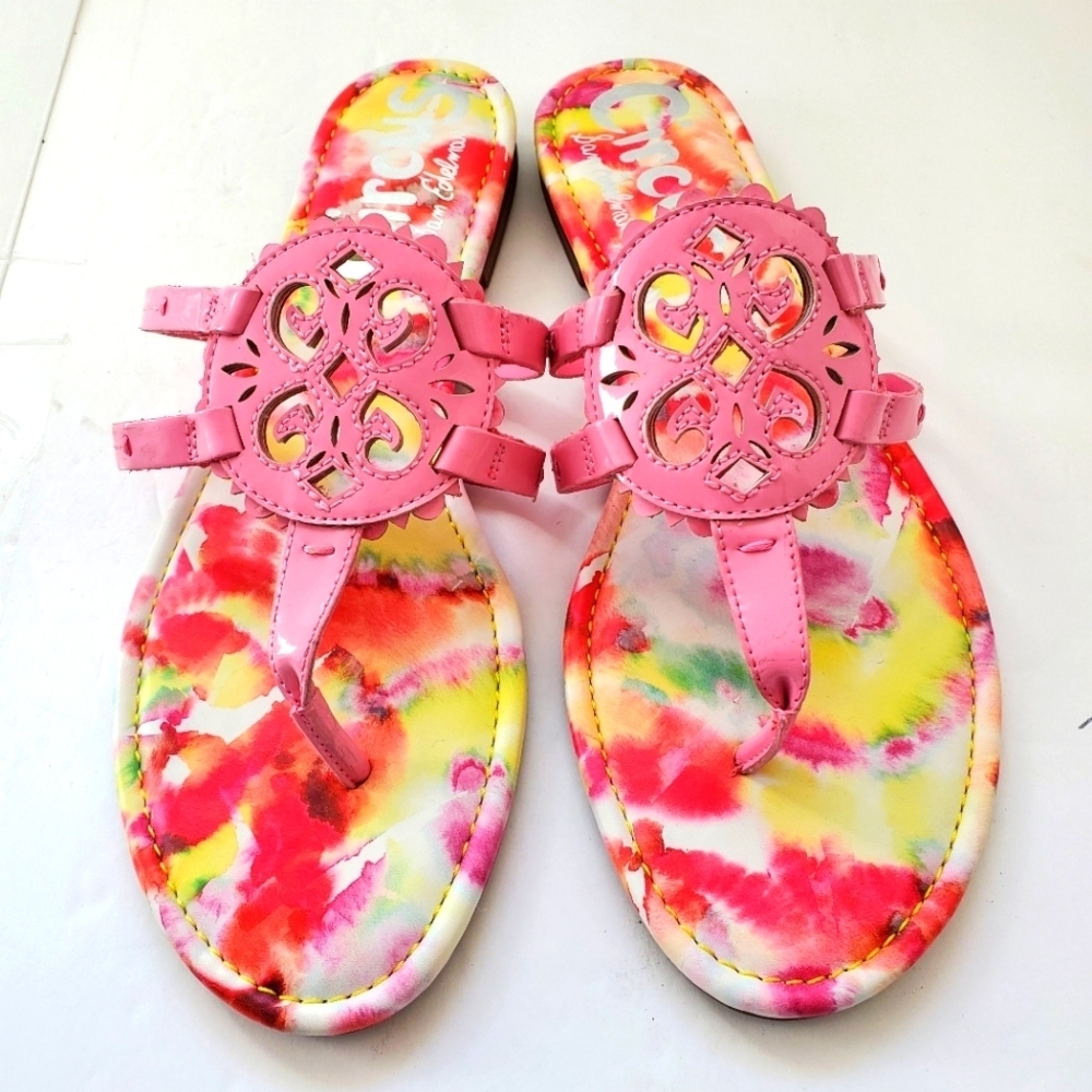 Circus By Sam Edelman Canyon Printed Sandals Size 9.5 - Picture 3 of 8
